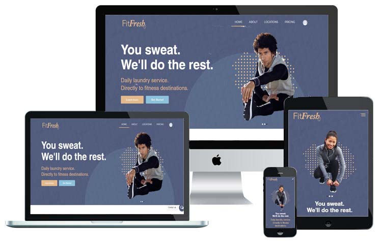 Fitfresh Website Design